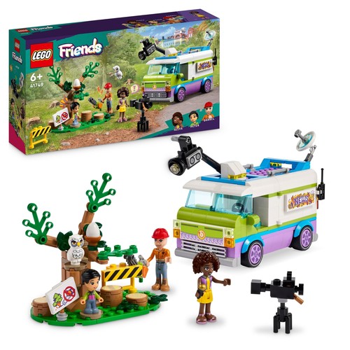 Lego friends newsroom van - lego,