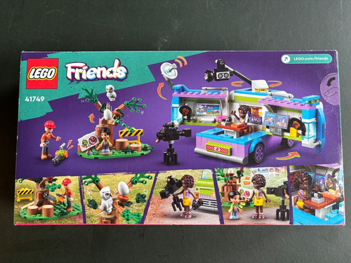 Lego friends newsroom van - friends:,